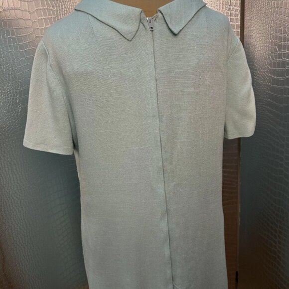 Vintage Henry Lee Light Blue Embellished Party Dress 1960's Size Small - Picture 6 of 9